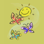 Sunshine and Butterflies-Bag t-shirts