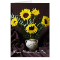 Sunshine and Happiness Mother in Law Day Card