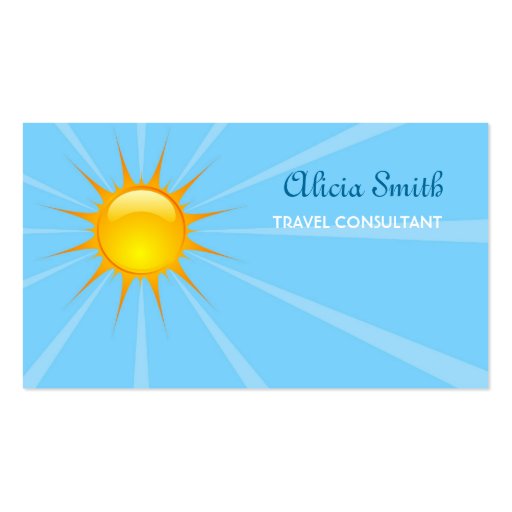 Sunshine Business Card