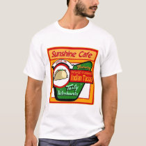 sunshine cafe t-shirts by zazzlebrian sunshine cafe t-shirts