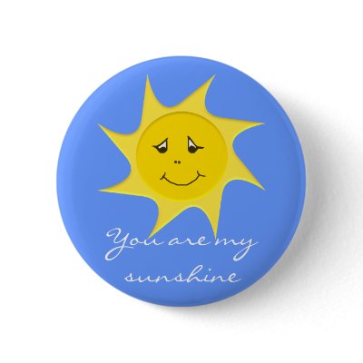 Sunshine Collection Pinback Buttons by SayItNow
