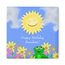 Sunshine Collection Happy Birthday Sunshine magnets