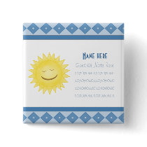 Sunshine Customizable Button