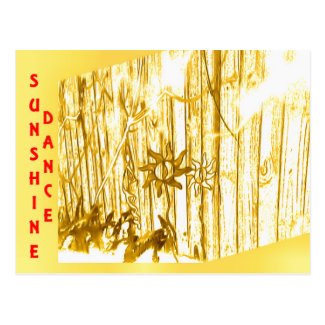 Sunshine Dance Postcards