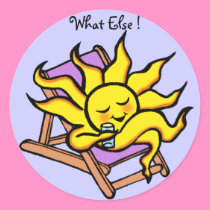 Sunshine "funny sticker" stickers