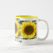 "Sunshine In A Cup" mug mugs