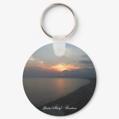 Sunshine in Gaeta (Italy) Keychain by elenaind