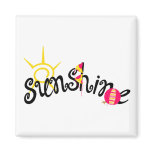 Sunshine Refrigerator Magnets