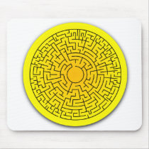 Sunshine Maze mousepads by inkles Sunshine Maze mousepads