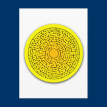 Sunshine Maze postcards