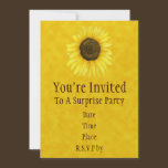 Sunshine On A Stick Invitation invitations