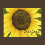Sunshine On A Stick Recipe Card postcards