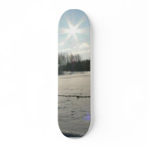 Sunshine On Cattle Field skateboards
