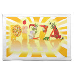 Sunshine Pizza Placemats
