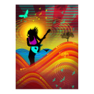 Sunshine Rock Poster print