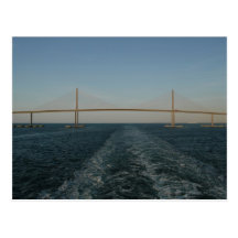 Sunshine Skyway Bridge Postcard