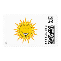 Sunshine Smiley Face postage by doonidesigns Sunshine Smiley Face postage