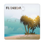 Sunshine State Puzzle Coaster