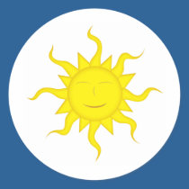 Sunshine stickers