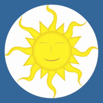 Sunshine stickers