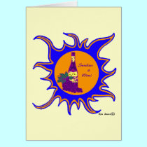 Sunshine & Wine! - Card cards
