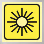 sunshine yellow 01 posters