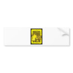 Sunshine yellow bumper stickers