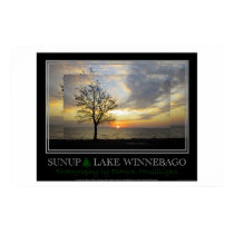SUNUP    LAKE WINNEBAGO posters