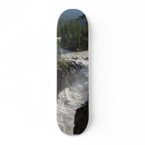 Sunwapta Falls In Jasper National Park skateboards by lifesphere Sunwapta Falls In Jasper National Park skateboards