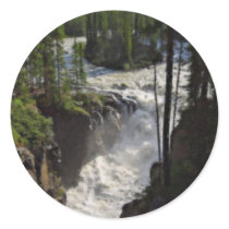 Sunwapta Falls in Jasper National Park stickers