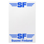 Suomi Finland stationary, customizable Custom Stationery