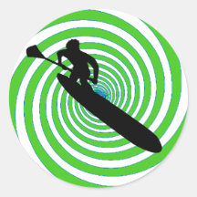 SUP BY DEMAND ROUND STICKERS