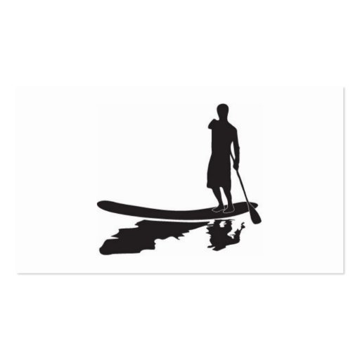 SUP FITNESS BUSINESS CARD Zazzle