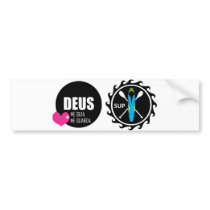 SUP GOD BUMPER STICKER