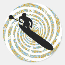 SUP WE IDENTIFY ROUND STICKER