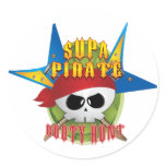 Supa Pirate Booty Hunt stickers