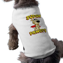 Supaw Powers Super Dog T-shirts pet clothing