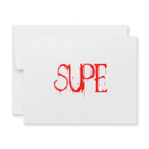 Supe invitations