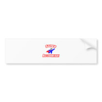 Super Accountant Bumper Sticker