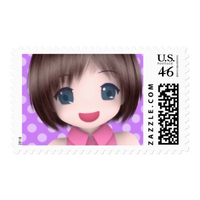 Super Anime Postage Stamps by megakawaii