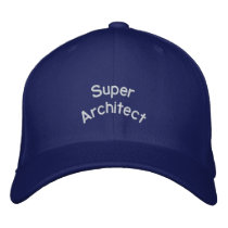 Super Architect Cap embroidered hats
