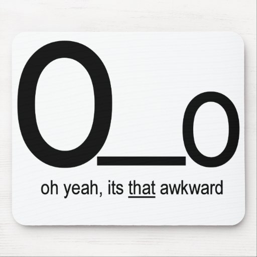 super awkward mousepad