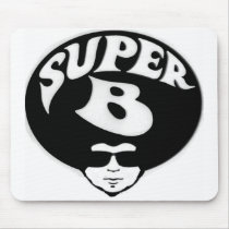 Super B Afro mousepad
