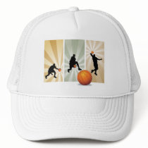 super-basketball trucker hats