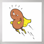 super bean cartoon character posters