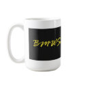 Super Bikes Logo Large Mug by ruminet Super Bikes Logo Large Mug