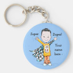 Super Boy keychain or backpack accessory!
