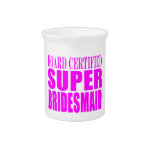Super Bridesmaids : Pink Super Bridesmaid Beverage Pitchers