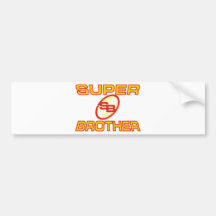 Super Brother Bumper Stickers