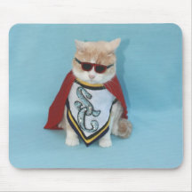 Super Cat Mouse Pad
